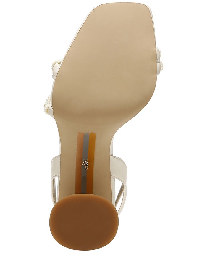 Sam Edelman Women's Kia Beaded Strappy Dress Sandals - Macy's