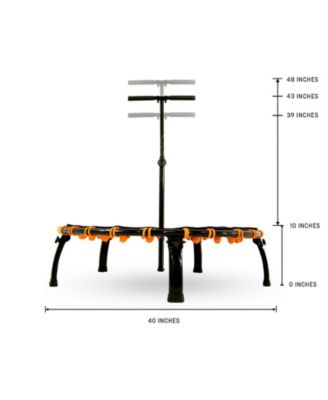 Trampoline with Adjustable Handle, 39"