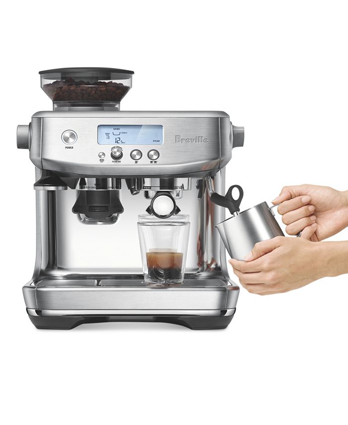 Breville The Barista Pro Espresso Machine Bean Hopper 1/2 lb, Water