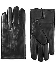 Men's Genuine Leather Touchscreen Gloves	