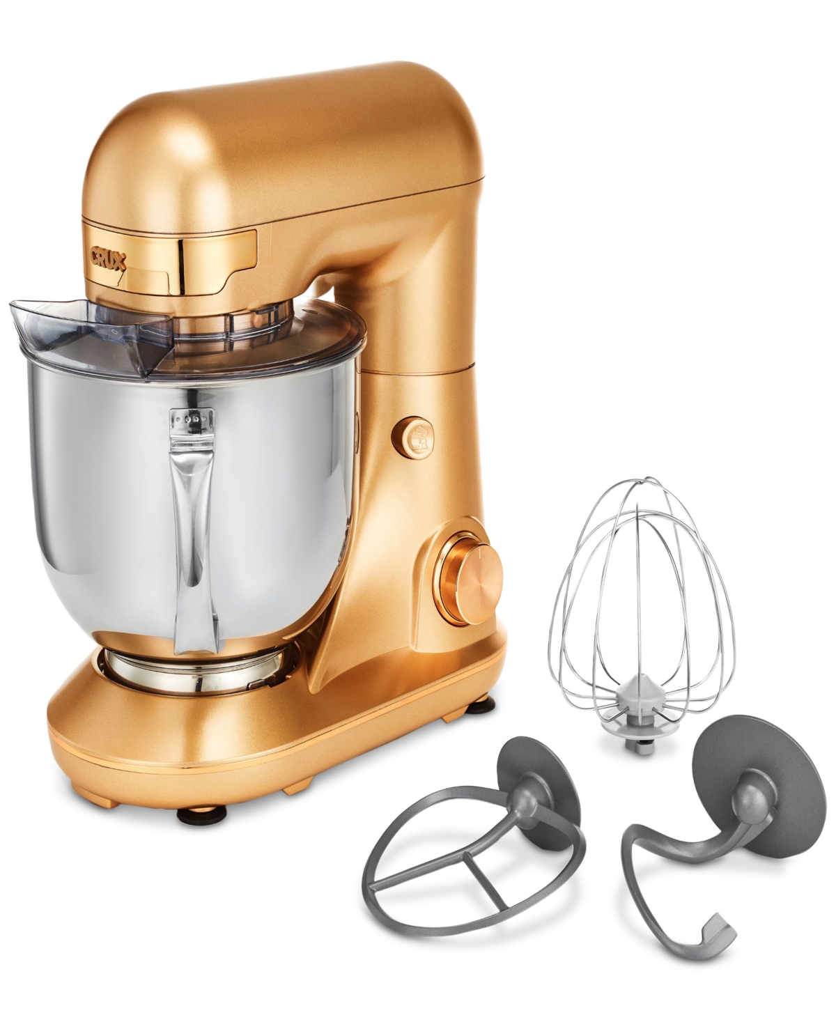 Crux 5.3qt. 300watt Tilthead 12speed Stand Mixer In Gold ModeSens