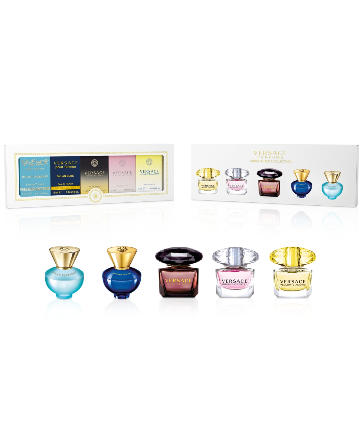 Versace 5-pc. Women's Miniature Gift Set, Created For Macy's