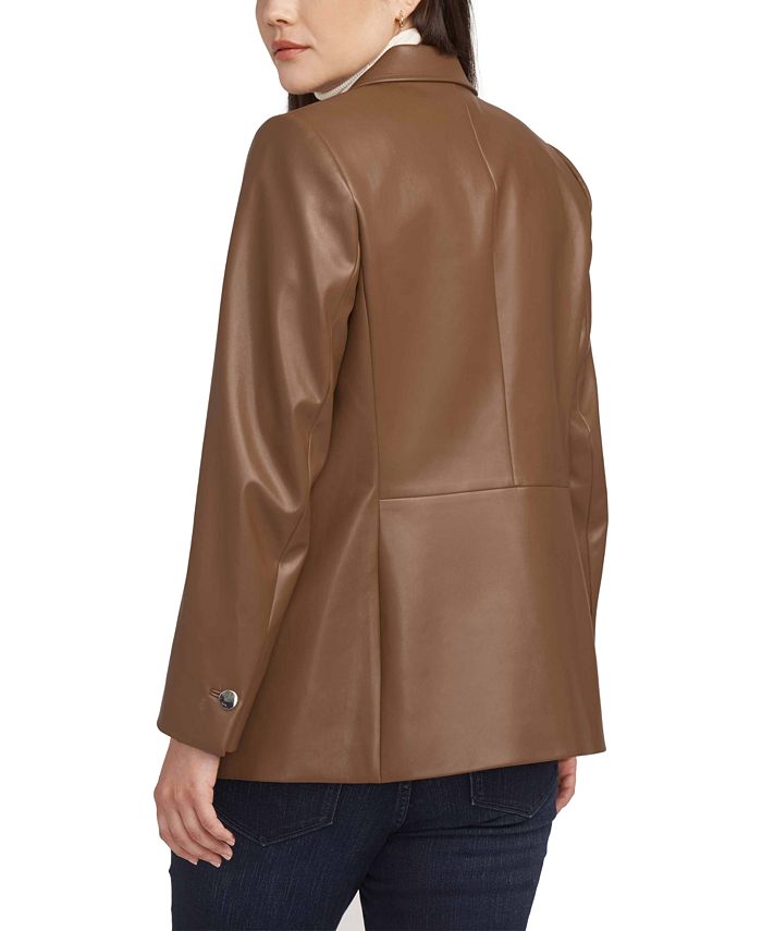 Liverpool Los Angeles Notch Collar Long Sleeve Open Front Coatigan