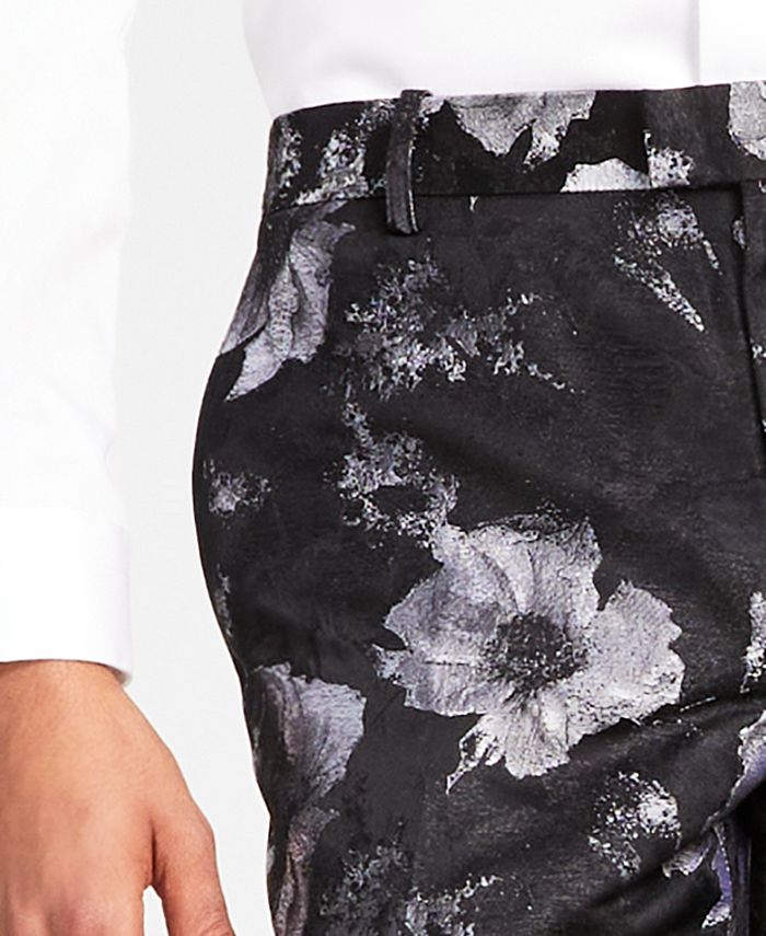 I.N.C. International Concepts Men's Elm SlimFit Floral Jacquard Suit