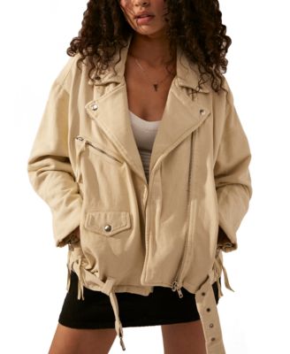 Rebel Rebel Soft-Knit Moto Jacket 