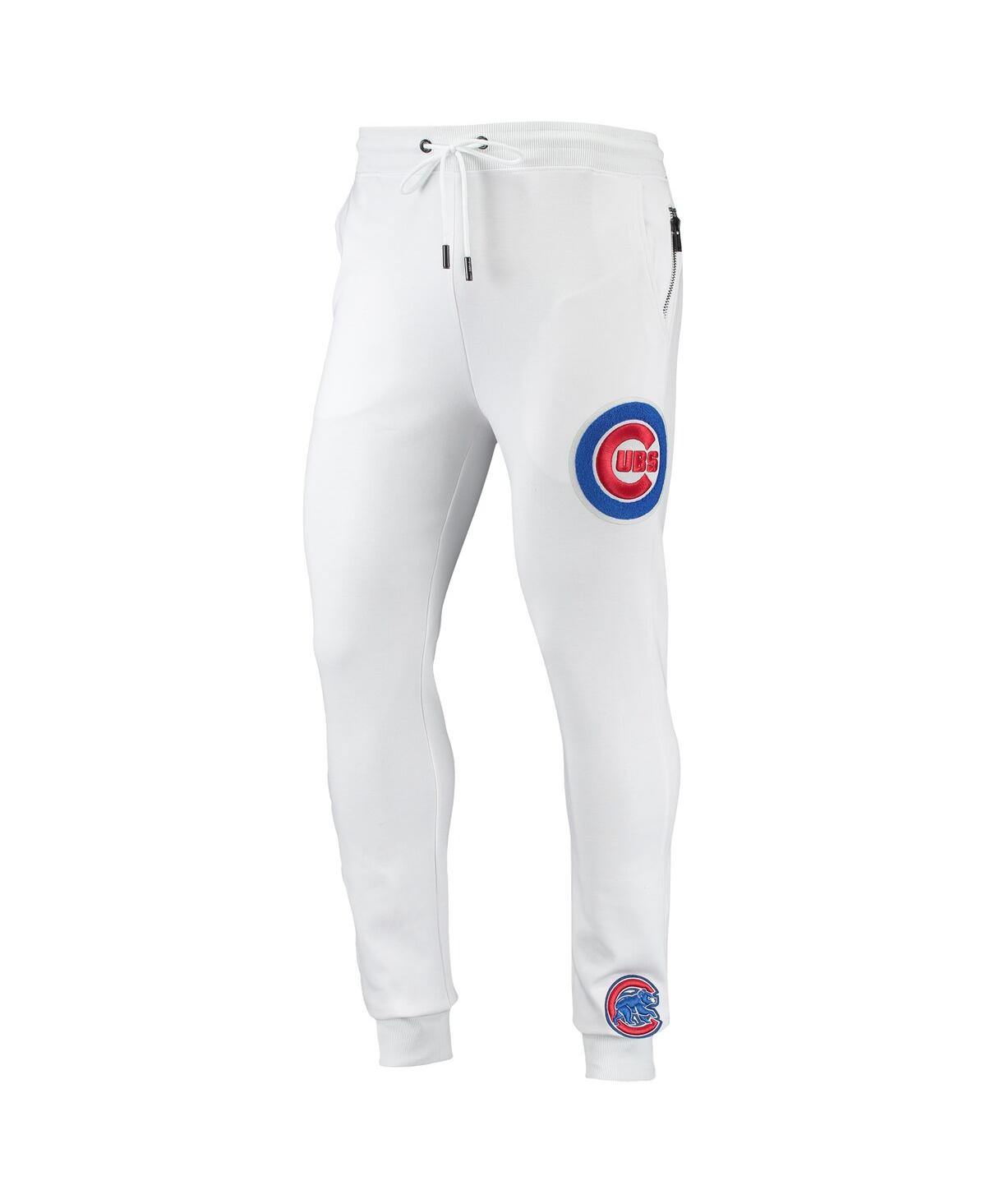 Shop Pro Standard Men's  White Chicago Cubs Team Logo Jogger Pants