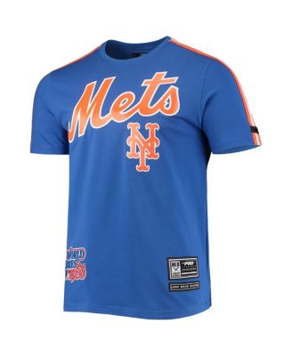 Men's Royal, Orange New York Mets Taping T-shirt