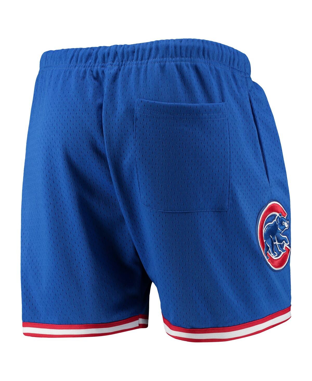 Shop Pro Standard Men's  Royal Chicago Cubs Since 1876 Mesh Shorts