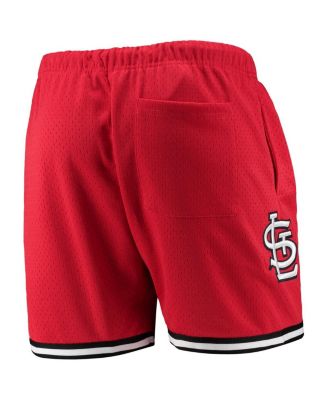 Men's Red St. Louis Cardinals Mesh Shorts