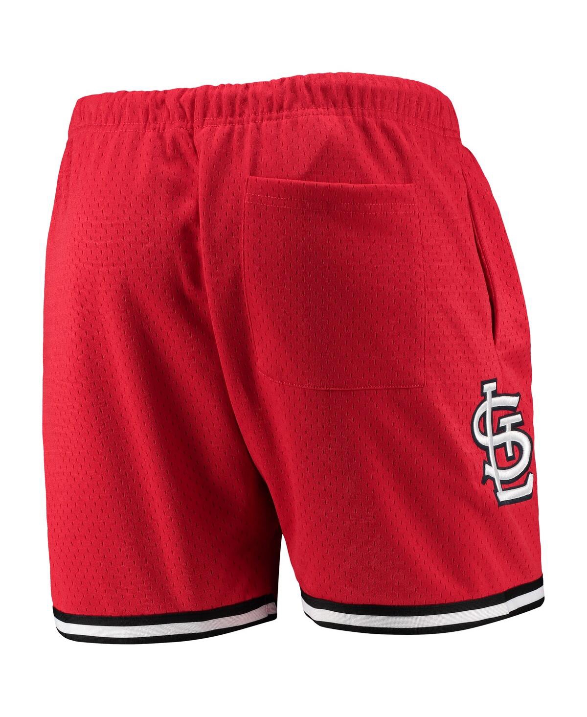 Shop Pro Standard Men's  Red St. Louis Cardinals Mesh Shorts