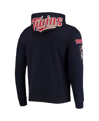 Men's Navy Minnesota Twins Team Logo Pullover Hoodie
