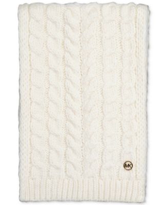 Women's Moving Cables Knit Scarf