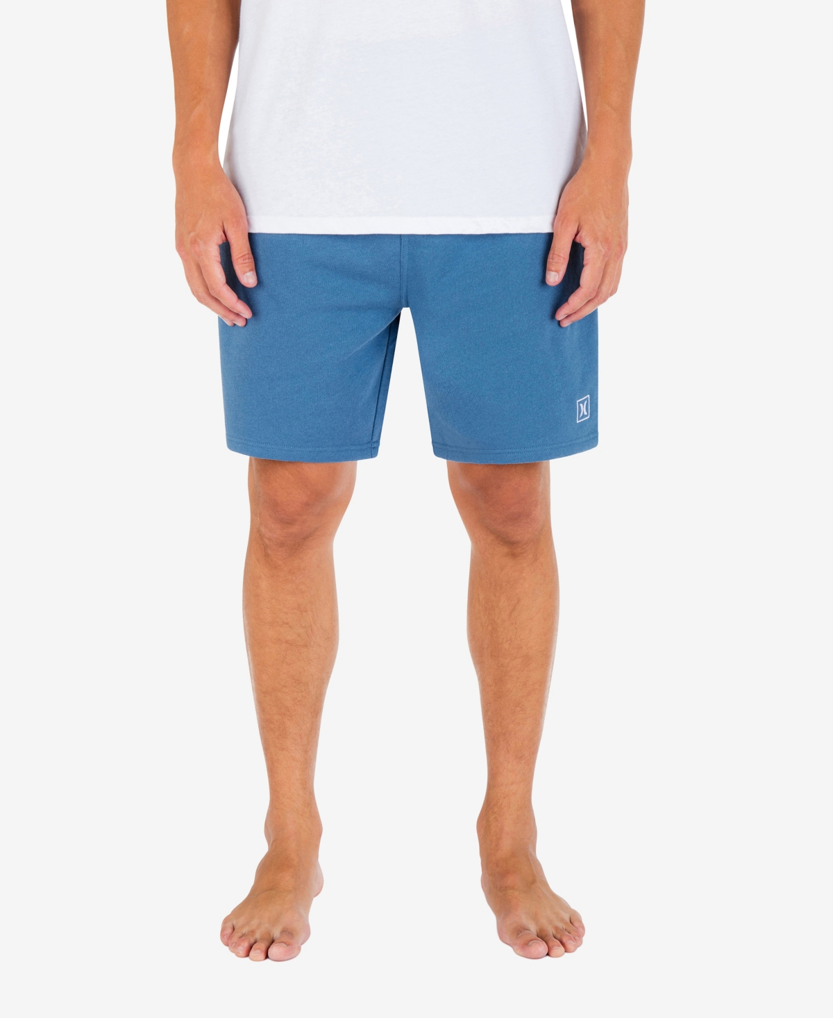 Men's Icon Boxed Sweat Shorts - Royal Red