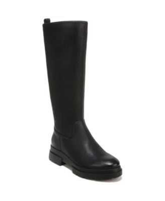 NEW Naturalizer Women's Adler High Shaft Boots Black high quality Faux Leather 7.5M