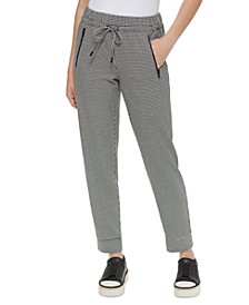 Women's Houndstooth Jogger Pants