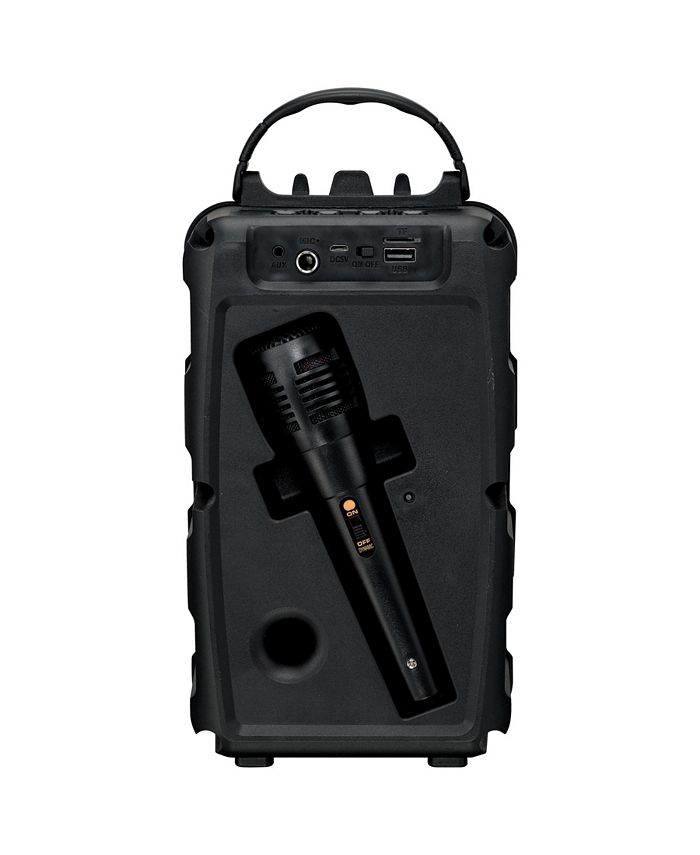 iLive Bluetooth Tailgate Party Karaoke Speaker, 5.91" x 4.84" Macy's