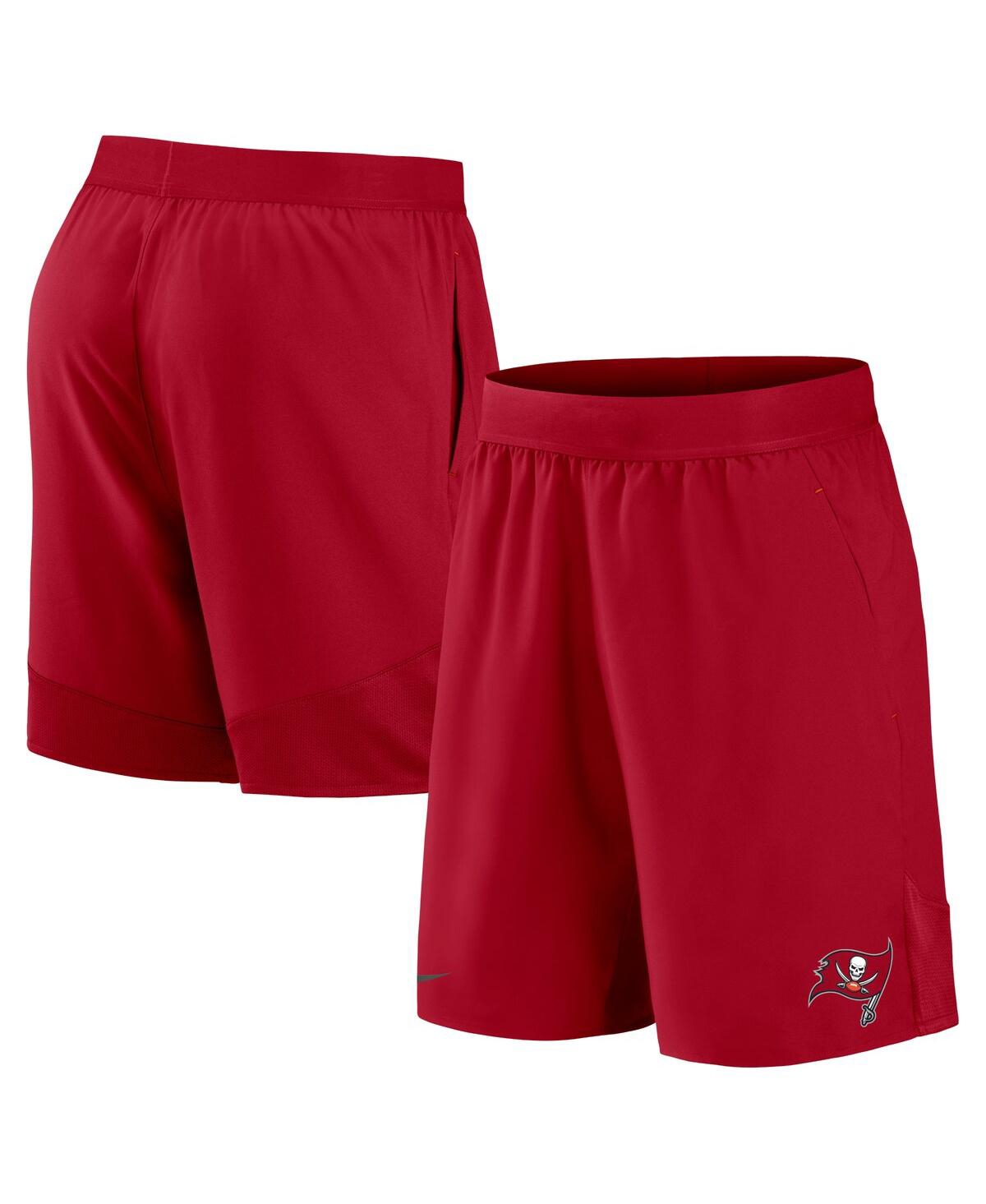 Nike Men's  Red Tampa Bay Buccaneers Stretch Woven Shorts