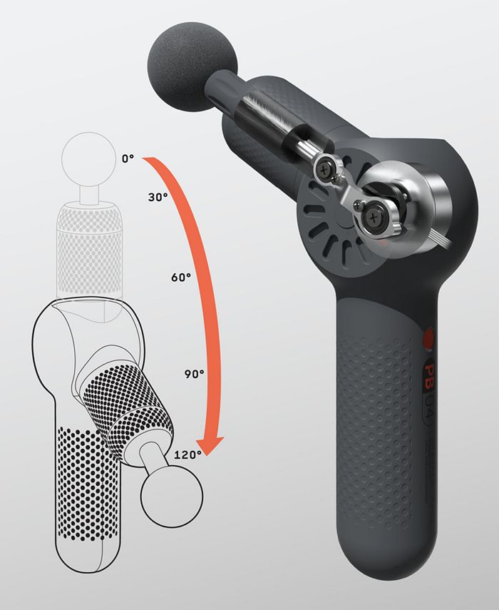 Sharper Image Powerboost Flex Pivot Percussion Massager - Macy's