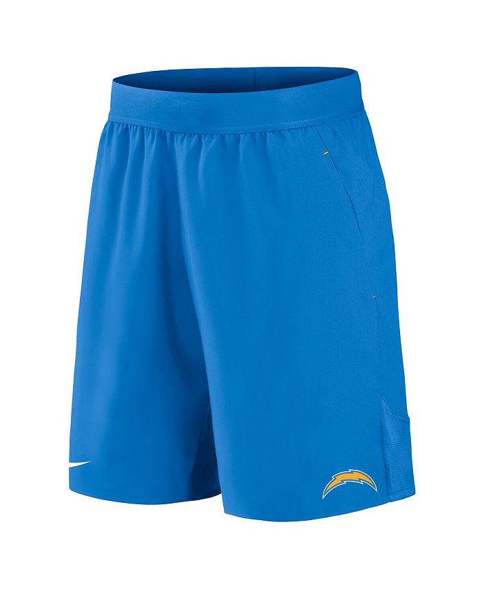 Nike Men's Powder Blue Los Angeles Chargers Stretch Woven Shorts Macy's
