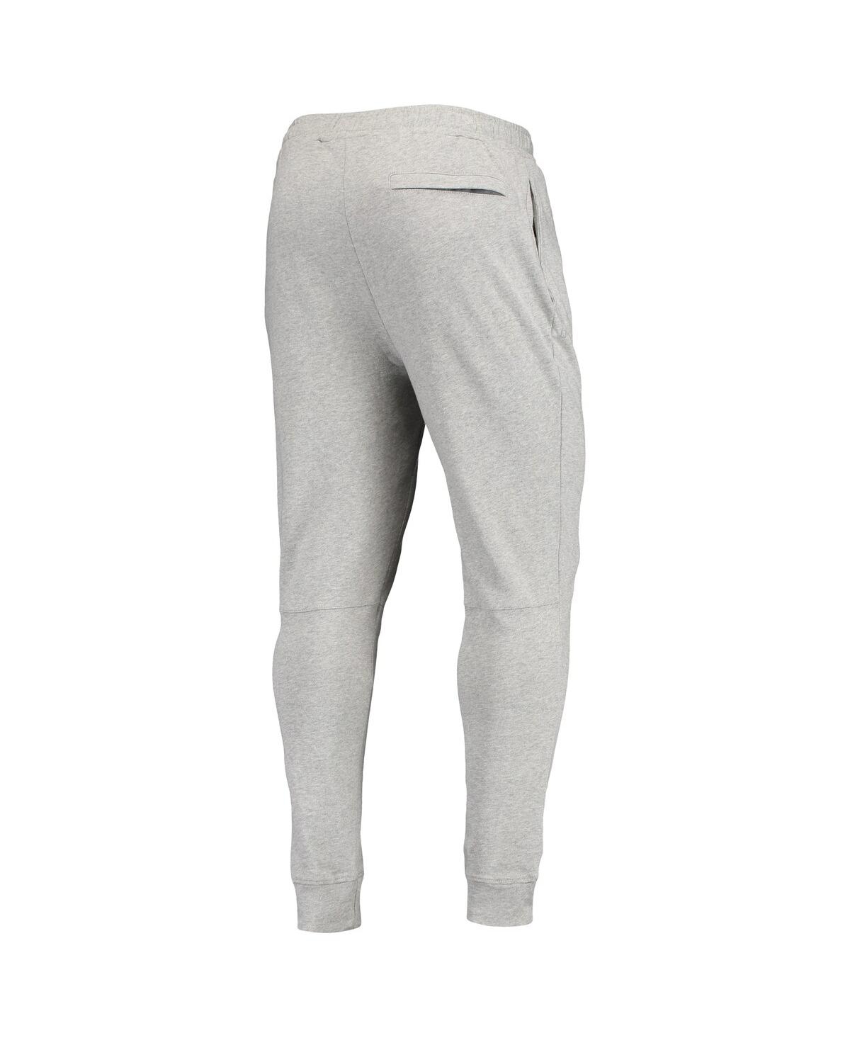 Msx By Michael Strahan Men's  Heathered Gray Denver Broncos Jogger Pants In Heathered Gray
