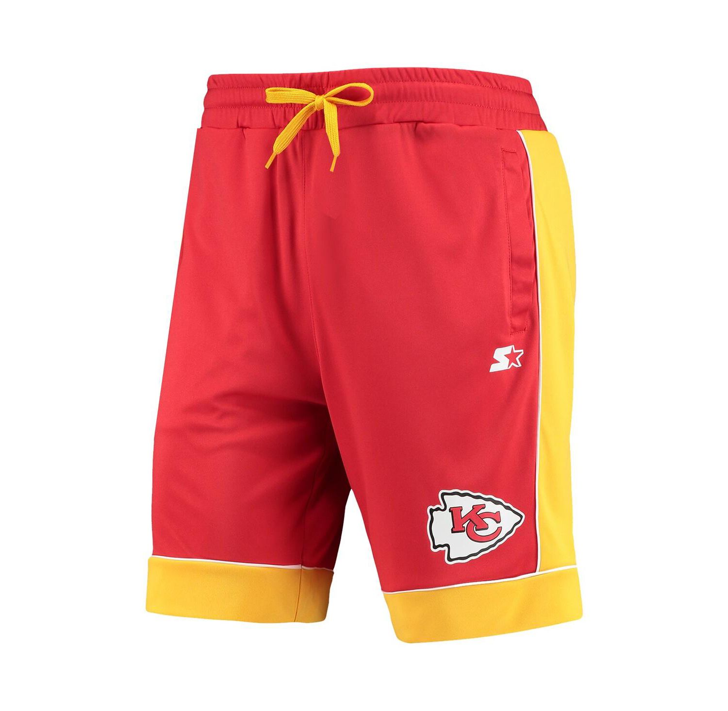 Men's Red, Gold Kansas City Chiefs Fan Favorite Fashion Shorts