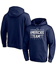 Men's Navy Dallas Cowboys Hometown Collection America's Team Pullover Hoodie