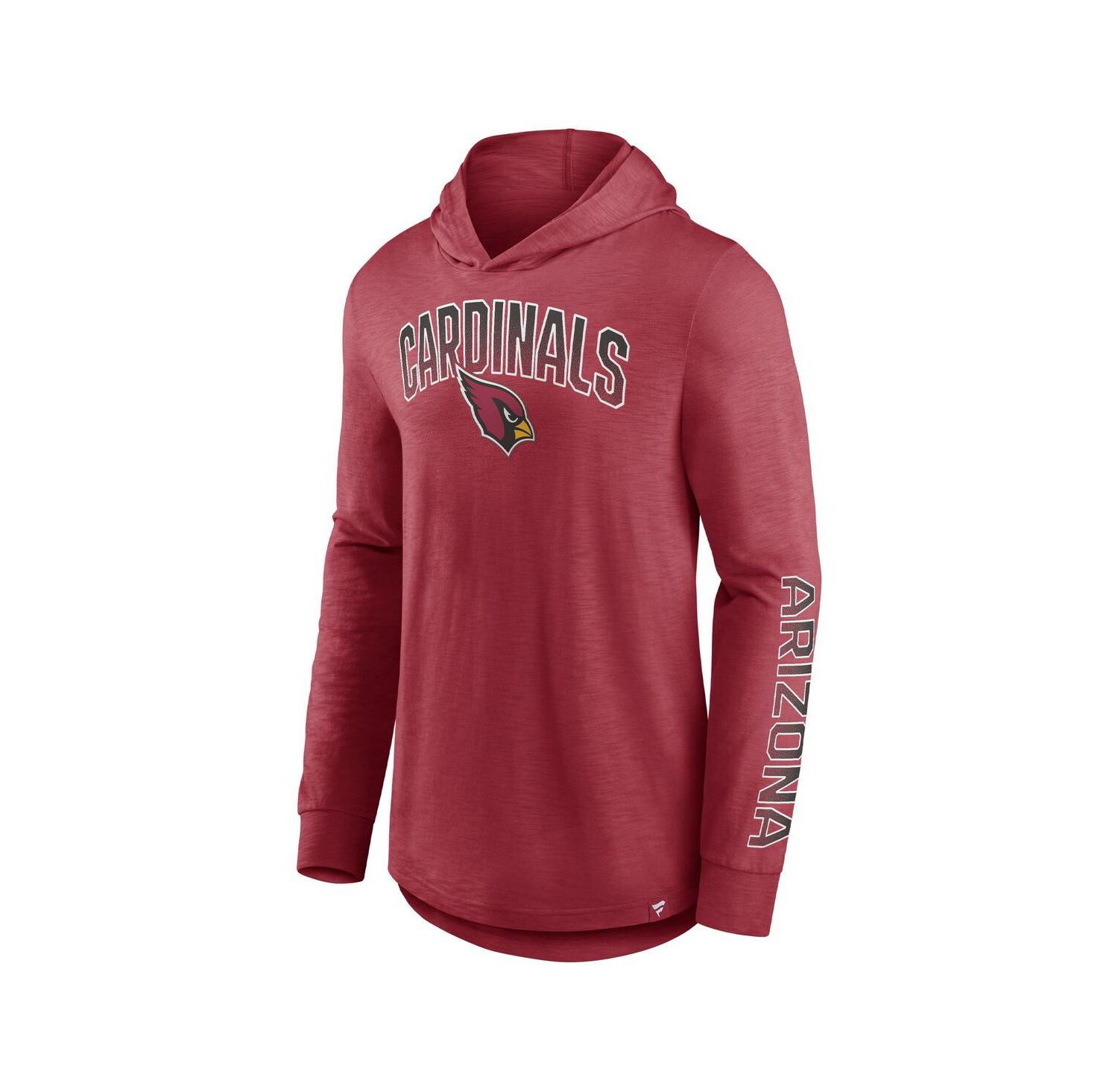 Men's Cardinal Arizona Cardinals Front Runner Pullover Hoodie