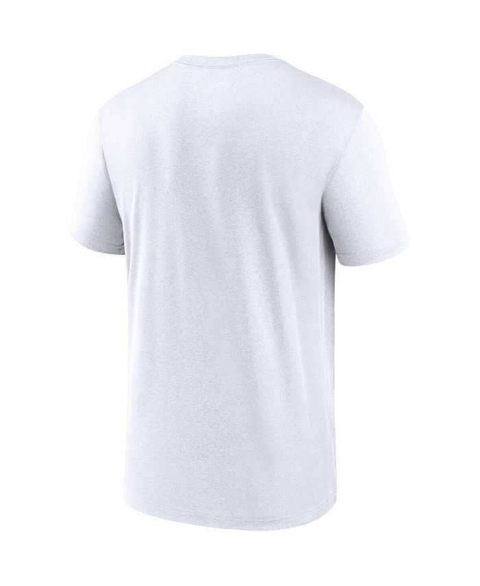 Nike Men's White Los Angeles Chargers Icon Legend Performance T-shirt ...
