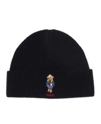 Polo Ralph Lauren Solid Holiday Bear Beanie Macy s