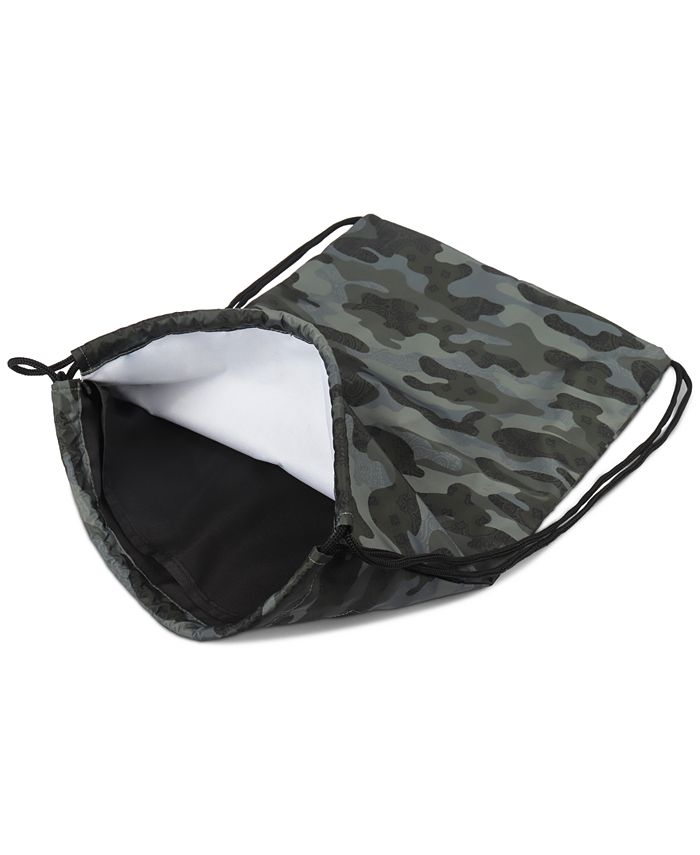 Sun + Stone Men's Camo Drawstring Bag, Created for Macy's Macy's