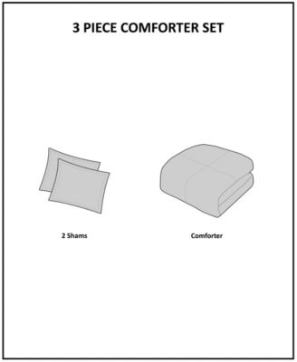 Cherry Blossom 3-Pc. Comforter Set, Queen