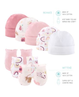 Baby Girls Newborn Shower Gift Set Layette Essentials, Pink