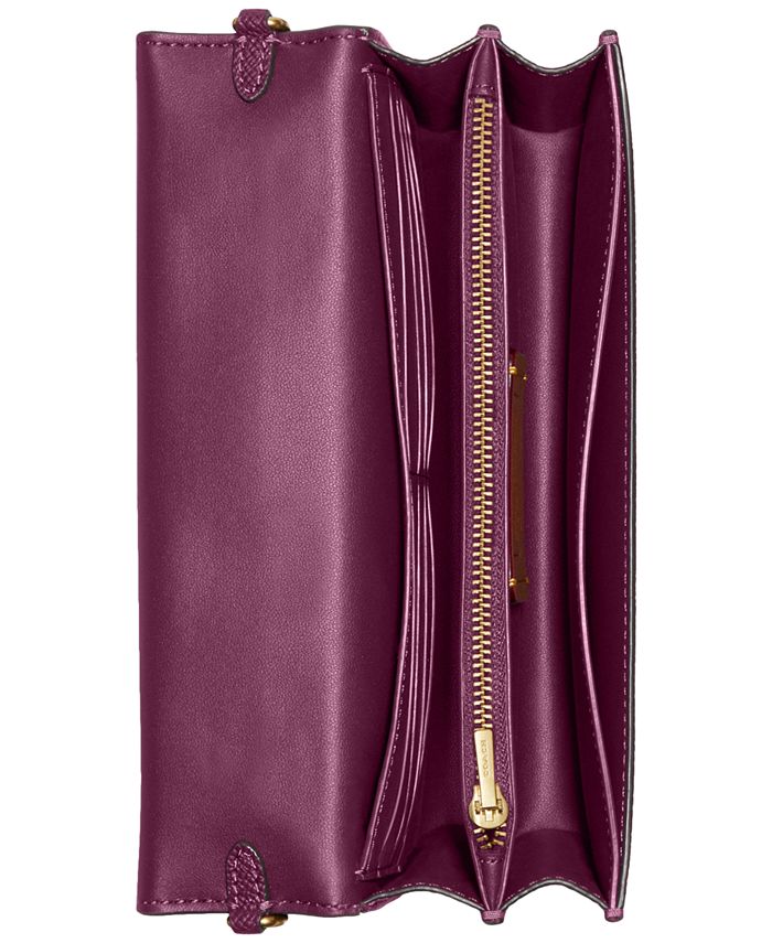 COACH Crossgrain Leather Bea Crossbody with Removable Chain Strap & Reviews Handbags