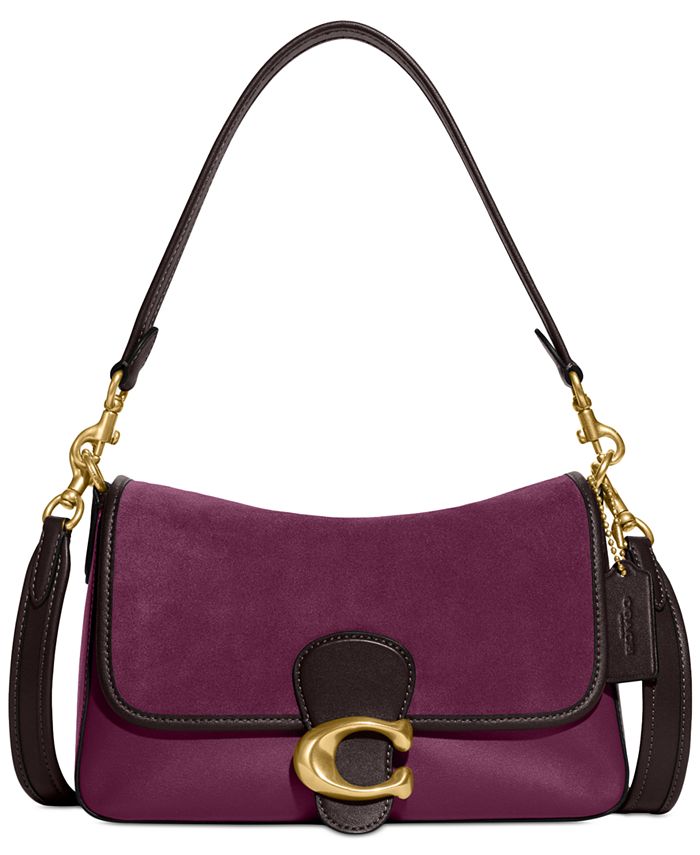 COACH Suede Soft Tabby Shoulder Bag with Convertible Straps & Reviews -  Handbags & Accessories - Macy's
