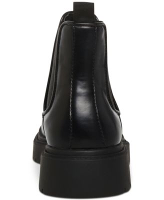 New Madden Men Aillem Chunky Sole Chelsea Boot Black Size 11 Amazon.com | Steve Madden Men main image 4