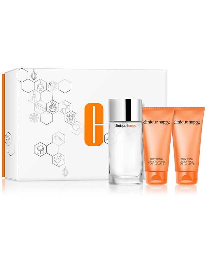 Clinique 3-Pc. Absolutely Happy Fragrance Set - Beauty Gift Sets Beauty - Macy's