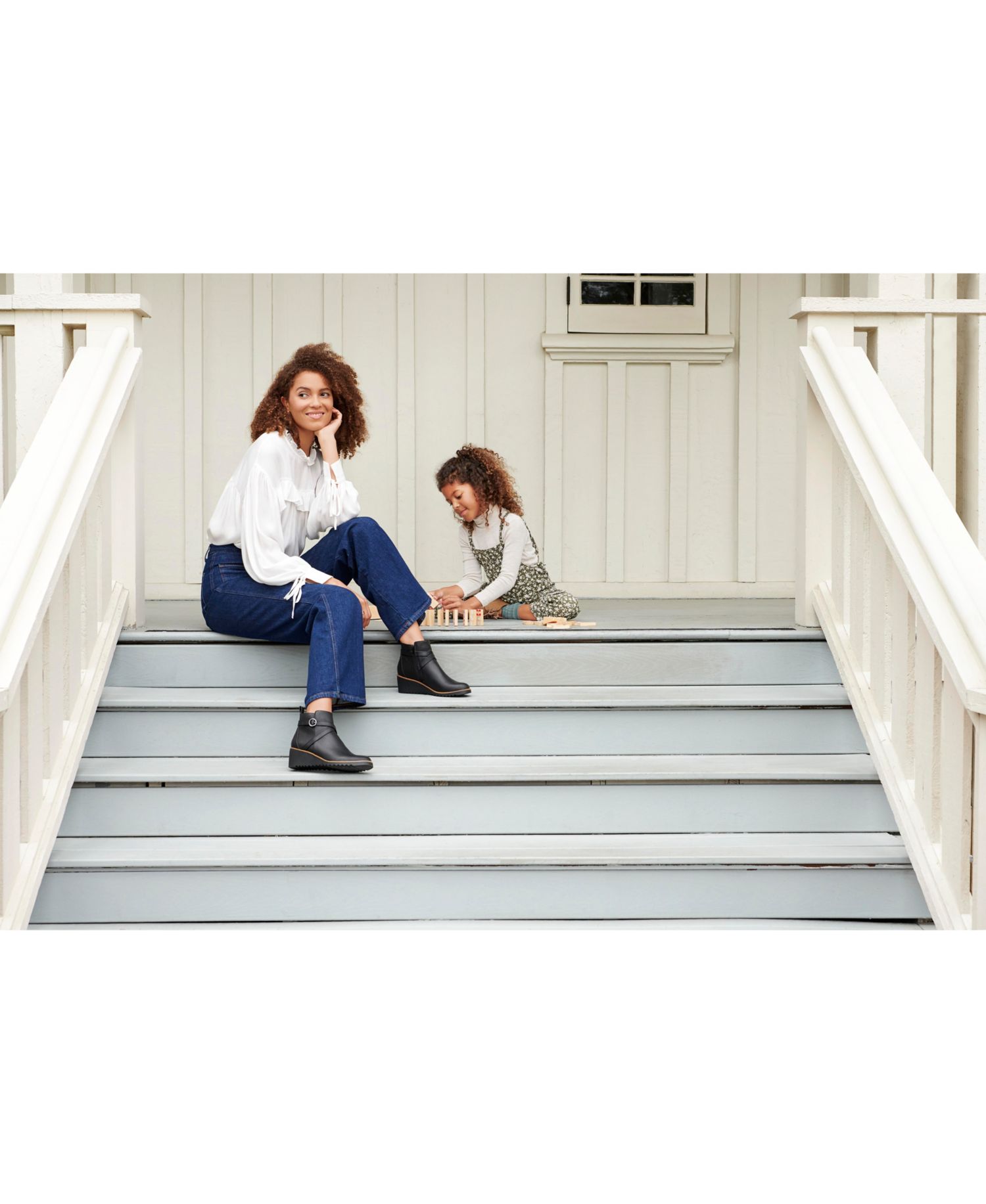 Zinfandel Wedge Booties