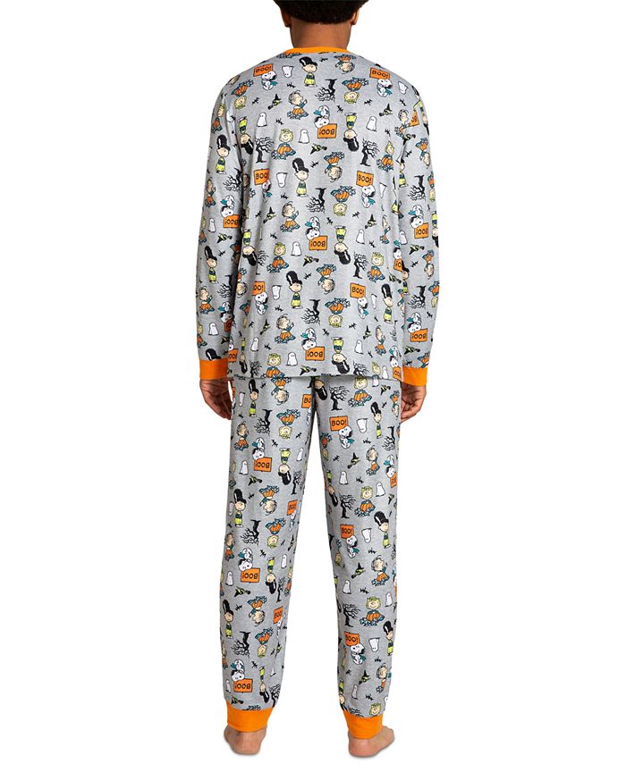 Briefly Stated Unisex Peanuts Halloween Matching Family Pajamas Set ...