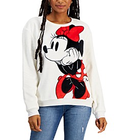 Juniors' Minnie Mouse Cozy Pullover Top 