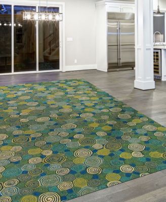 Visions III Giant Swirls Area Rug
