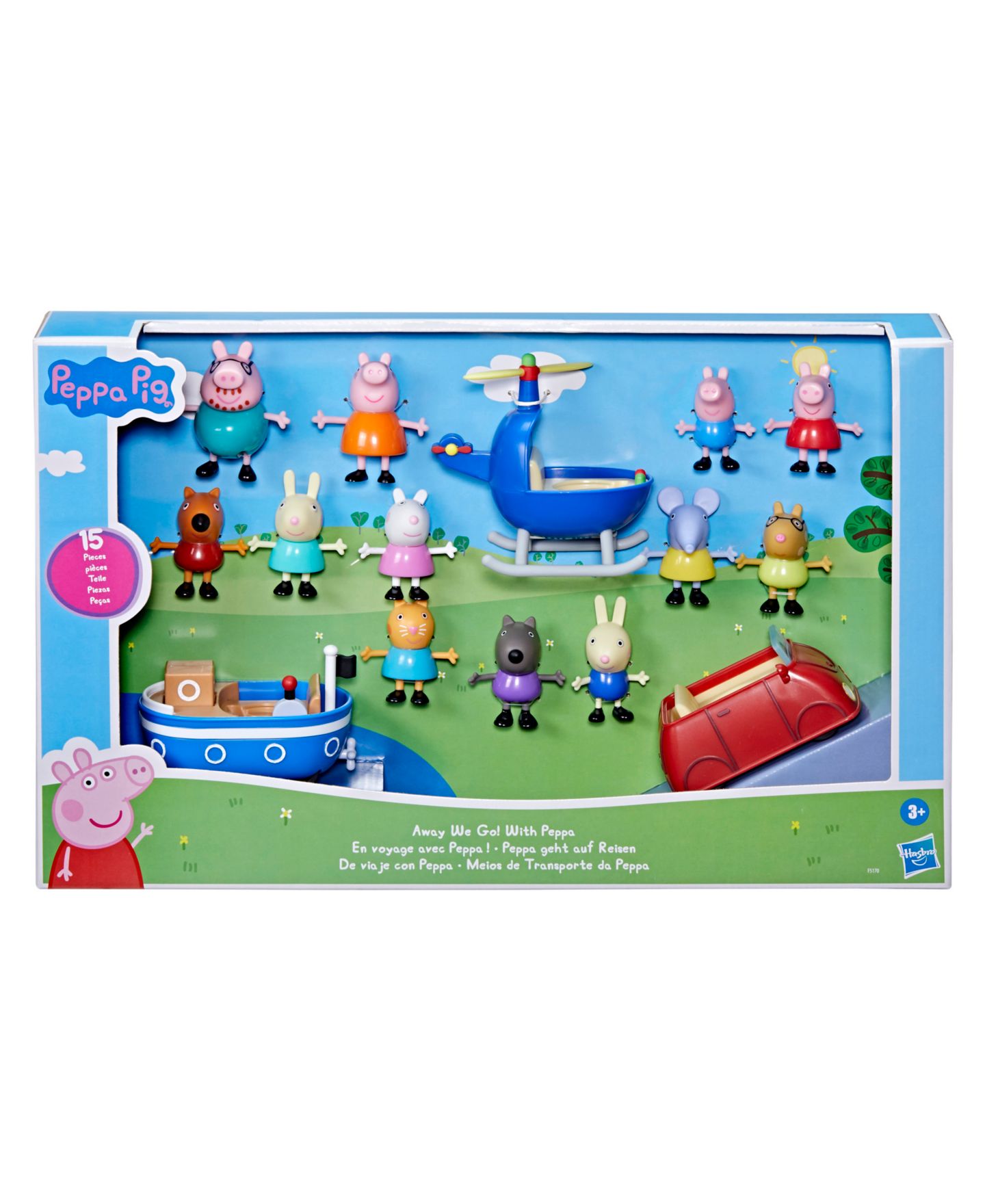 Детские фигурки Peppa Pig Away We Go with Peppa Set — фото 2