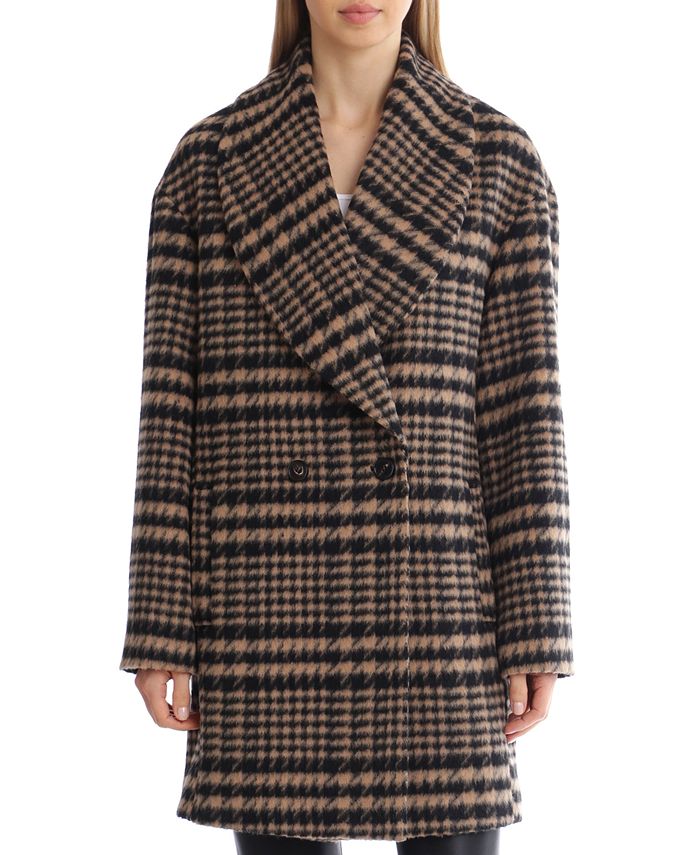 Avec Les Filles Shawl Collar Coat in Electric Ivy , Size X-Small main image 0