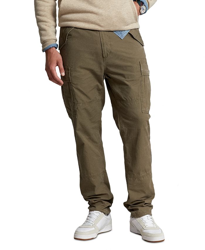Men's Slim Fit Canvas Cargo Pant, Polo Ralph Lauren