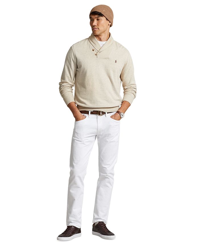 luxury jersey shawl pullover