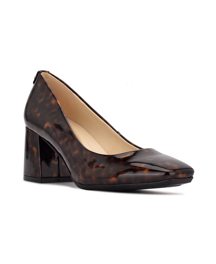 Nine West Women's Vibe 9X9 Block Heel Pumps Macy's