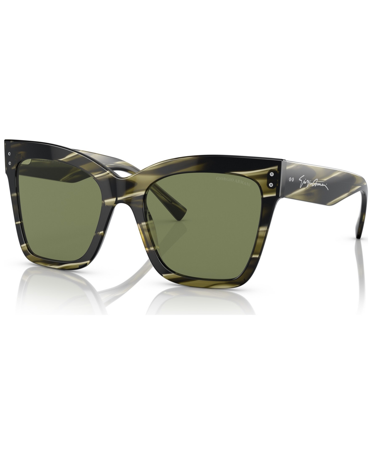 Women's Sunglasses, AR8175 - Striped Green