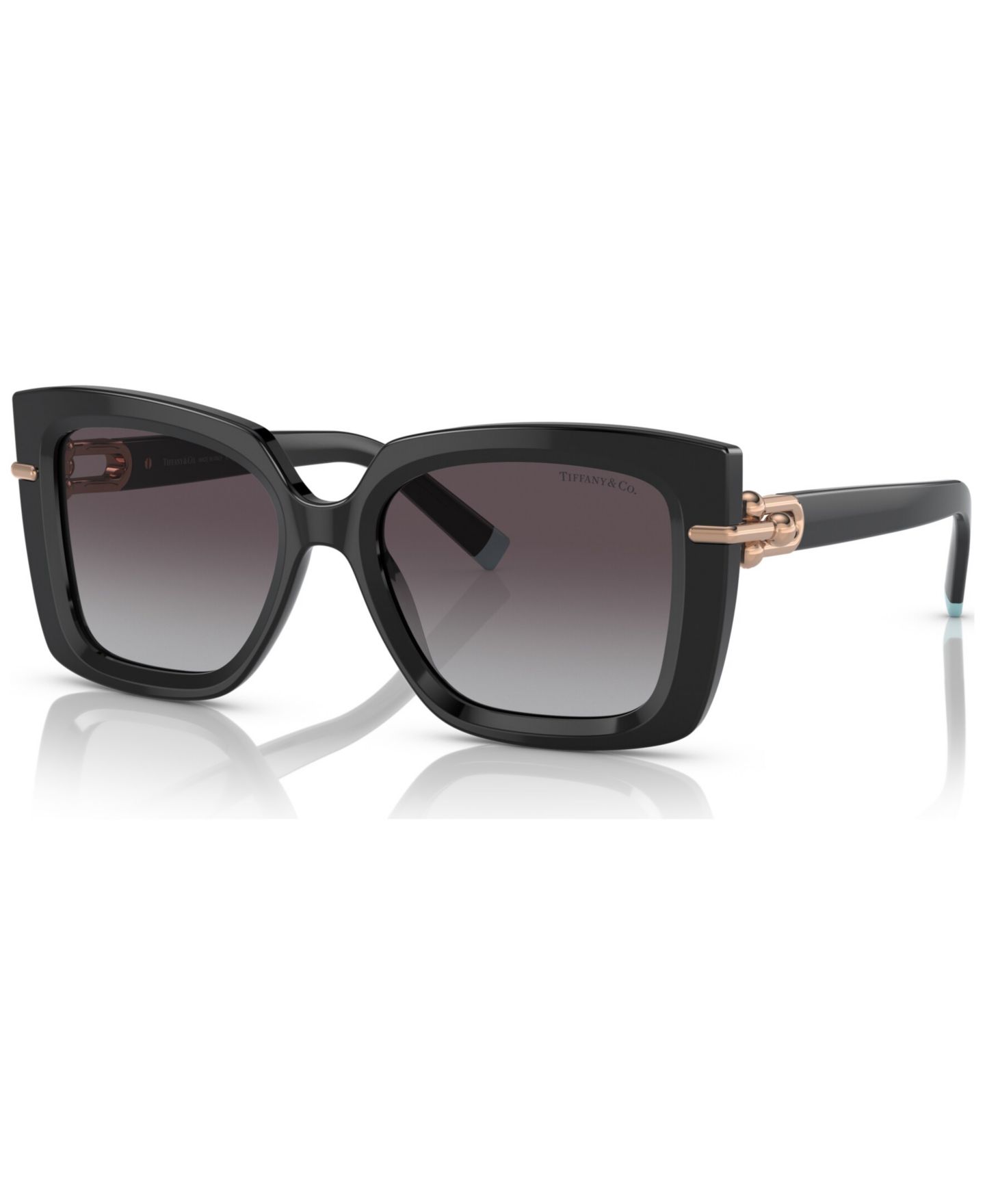 Женские солнцезащитные очки Tiffany & Co. Sunglasses, TF419953-Y, цвет: Чёрный — фото 1