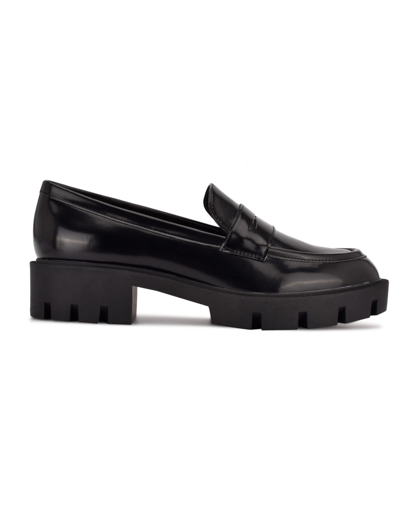 Женские туфли Nine West Maibel Lug Sole Penny, цвет: Чёрный — фото 2