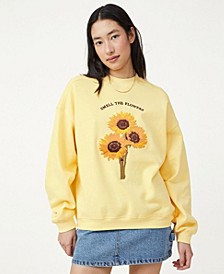 Women's Graphic Crew Sweatshirt