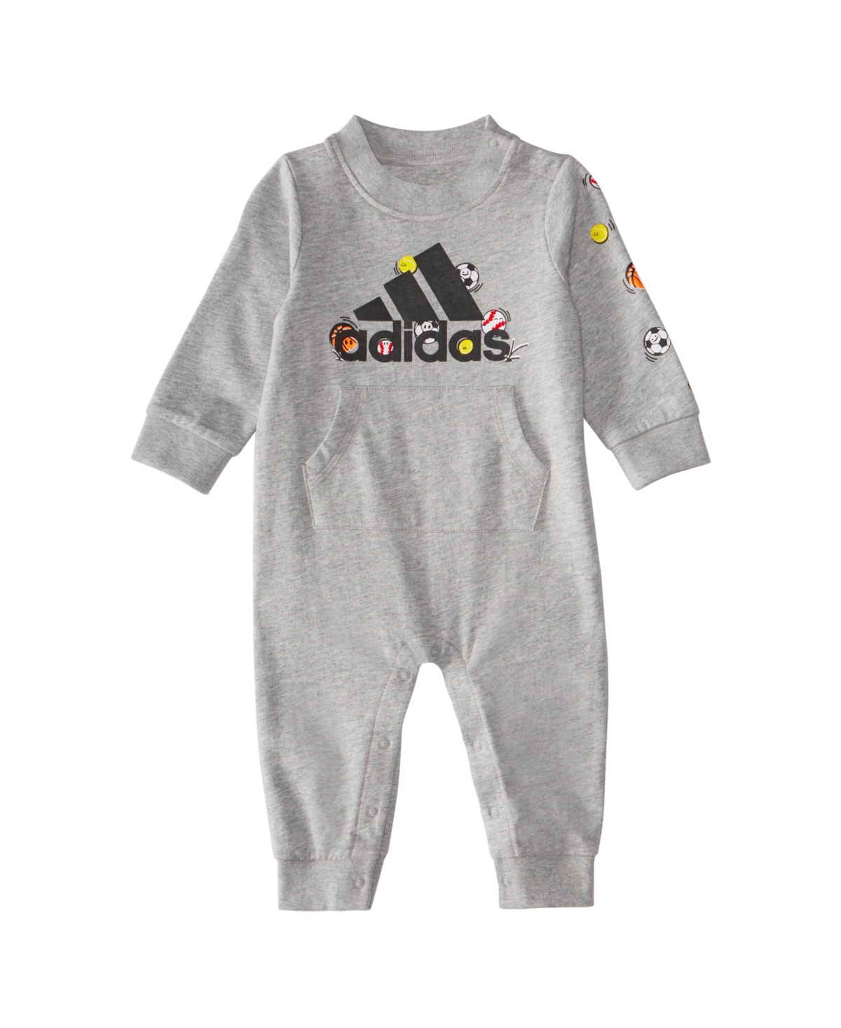 adidas Baby Boys Long Sleeve Sport Graphic Coveralls